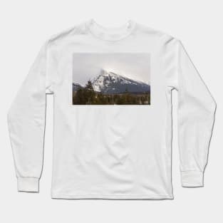 The Canadian Rockies in winter Long Sleeve T-Shirt